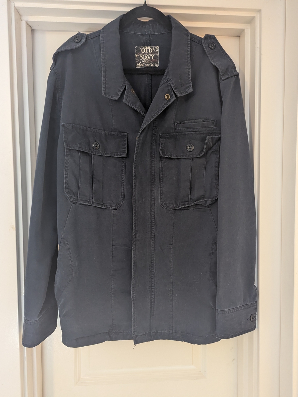 Old Navy Men's Dark Navy Field Jacket
